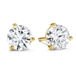 Three-Prong Diamond Stud Earrings - 3SIE01508-Hearts on Fire-Renee Taylor Gallery