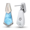 Calder Earrings - Ecald00-00-Marahlago Larimar-Renee Taylor Gallery