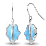 Fall Earrings - Efall00-00-Marahlago Larimar-Renee Taylor Gallery