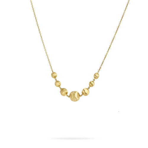 18K Africa Necklace - CB2328-Y-Marco Bicego-Renee Taylor Gallery