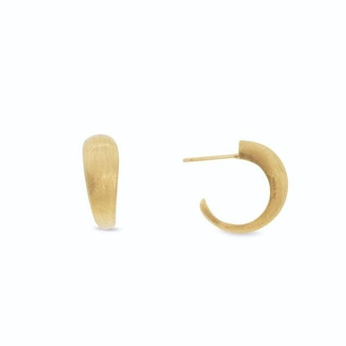 18K Lucia Yellow Gold Small Hoop Earrings - OB1680-Y-Marco Bicego-Renee Taylor Gallery