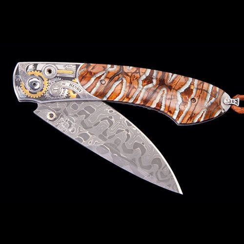 Spearpoint Watchworks Limited Edition Knife - B12 WATCHWORKS-William Henry-Renee Taylor Gallery