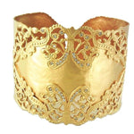 Marika 14k Gold & Diamond Cuff - M4075-Marika-Renee Taylor Gallery