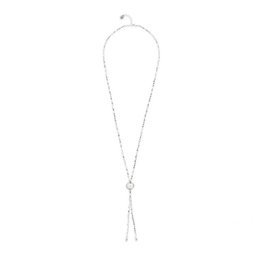 Make A Wish Sterling Silver Plated Necklace - COL1396BPLMTL0U-UNO de 50-Renee Taylor Gallery