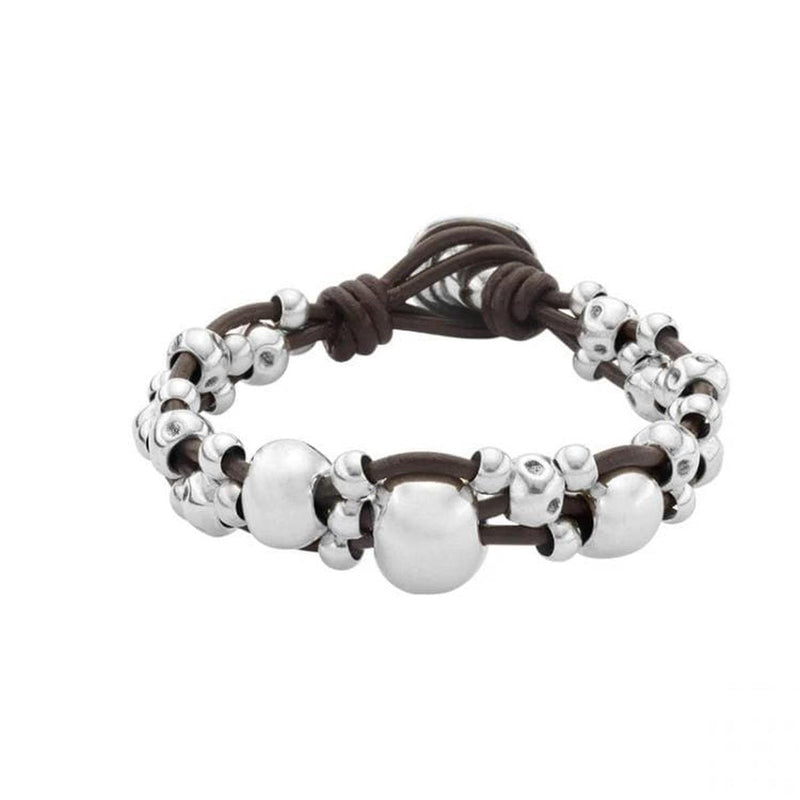 Vitamins Sterling Silver Plated Bracelet - PUL1860MTLMAR0M-UNO de 50-Renee Taylor Gallery