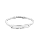 Mars Sterling Silver Plated Bracelet - PUL1863MTL-UNO de 50-Renee Taylor Gallery
