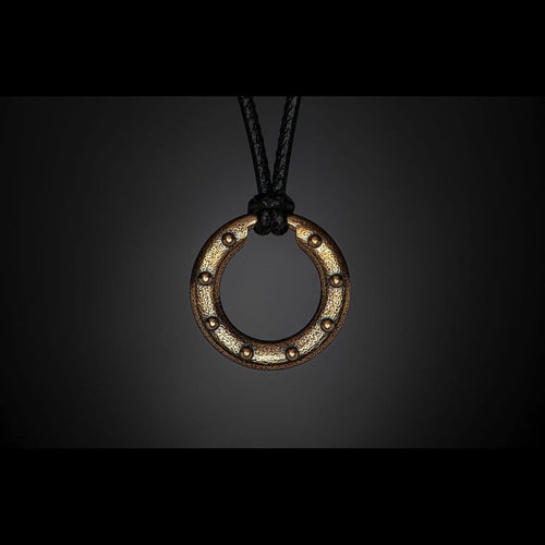 Bronze Orbit Necklace - P50 BZ-William Henry-Renee Taylor Gallery