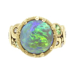 18K Orchard Opal & Diamond Ring - R-115S-Alex Sepkus-Renee Taylor Gallery