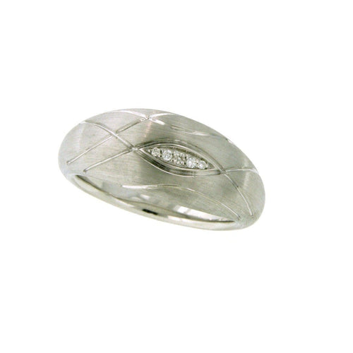 Sterling Silver Diamond Ring - 41/83661-Breuning-Renee Taylor Gallery