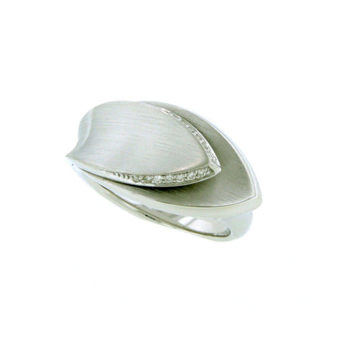 Sterling Silver Diamond Ring - 41/83679-Breuning-Renee Taylor Gallery