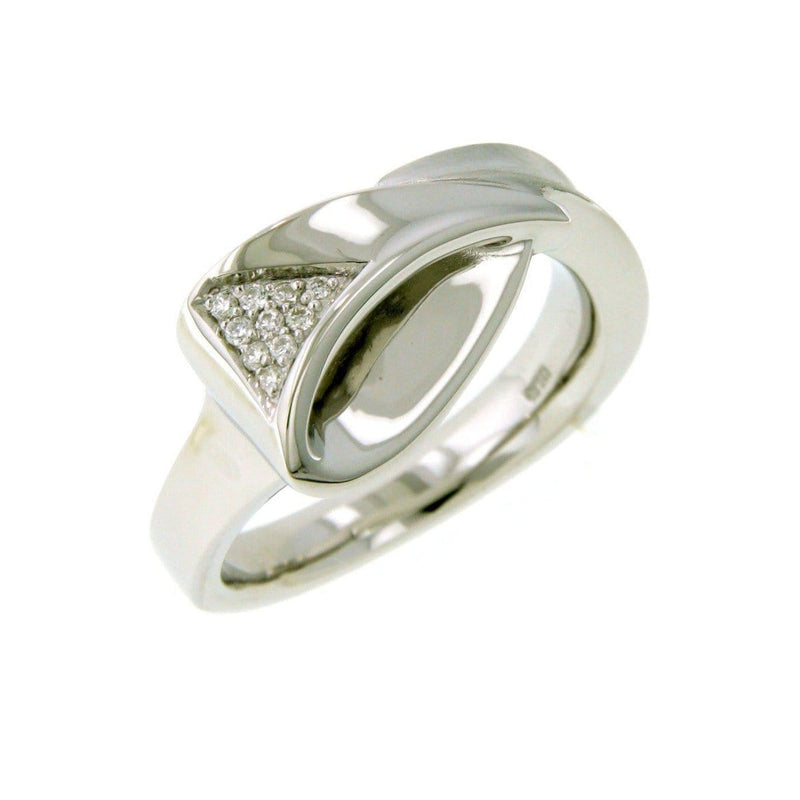 Sterling Silver Diamond Ring - 41/83720-Breuning-Renee Taylor Gallery