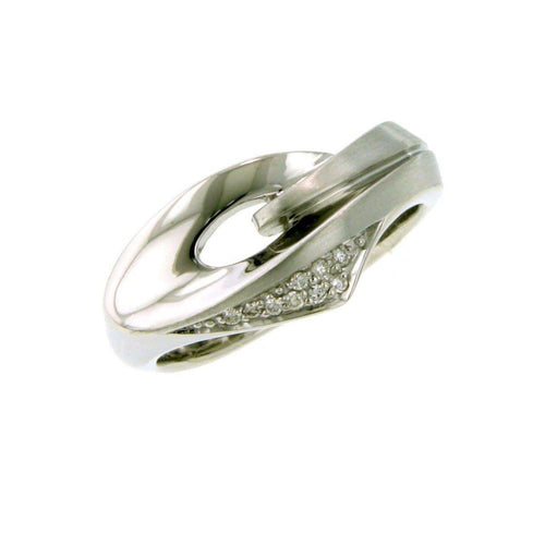 Sterling Silver Diamond Ring - 41/83721-Breuning-Renee Taylor Gallery