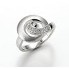 Sterling Silver Diamond Ring - 41/83695-Breuning-Renee Taylor Gallery