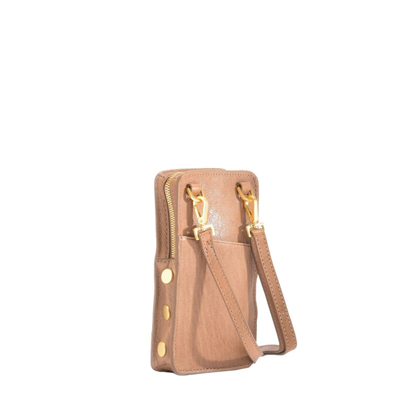424 Wallet & Cell Phone Bag - Clay Glaze/Brushed Gold-Hammitt-Renee Taylor Gallery