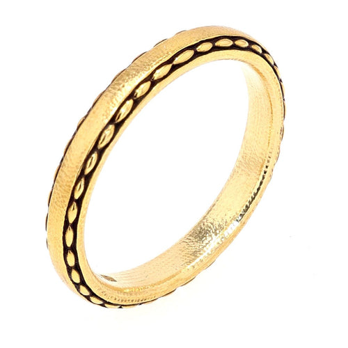 18K "Double Dash" Band - R-59-Alex Sepkus-Renee Taylor Gallery