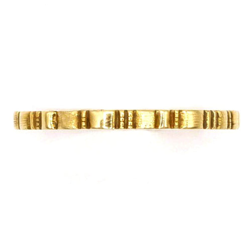 18K "Ridges" Band - R-213-Alex Sepkus-Renee Taylor Gallery