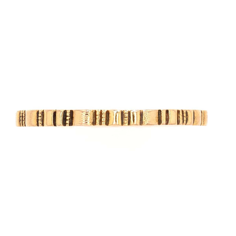 18K "Ridges" Rose Gold Band - R-213R-Alex Sepkus-Renee Taylor Gallery