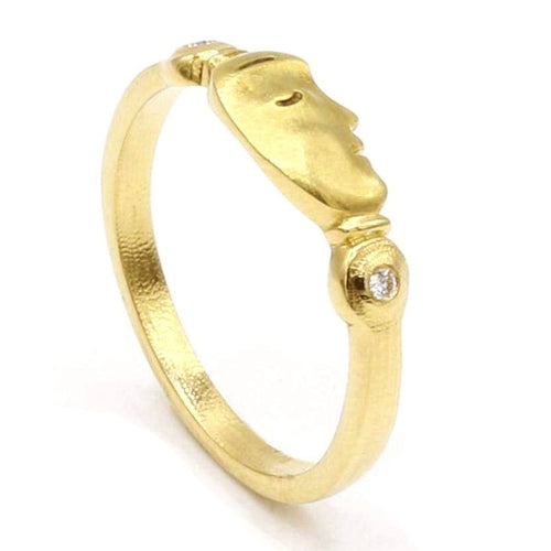 18K "The Big Sleep" Diamond Ring - R-228D-Alex Sepkus-Renee Taylor Gallery