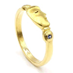 18K "The Big Sleep" Sapphire Ring - R-228S-Alex Sepkus-Renee Taylor Gallery