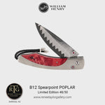 Spearpoint Poplar Limited Edition Knife - B12 POPLAR