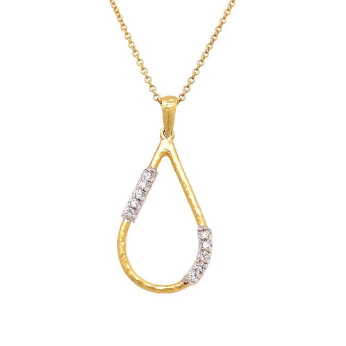 14K Gold & Diamond Necklace - M7785-Marika-Renee Taylor Gallery