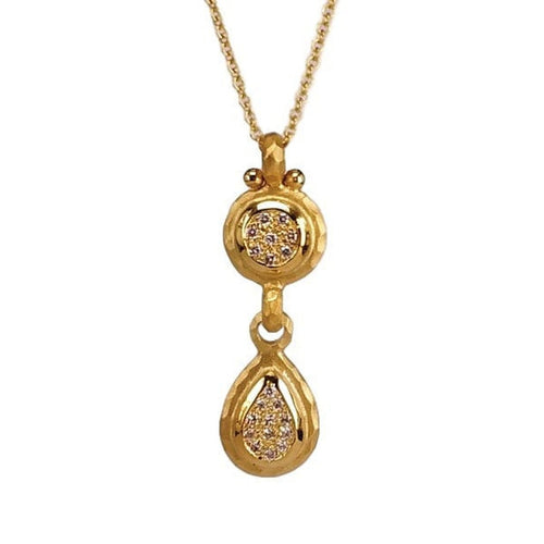 14K Gold & Diamond Necklace - M7606-Marika-Renee Taylor Gallery