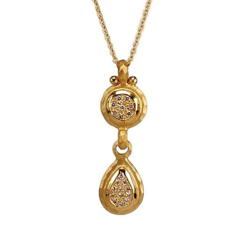Marika 14k Gold & Diamond Necklace - M7606-Marika-Renee Taylor Gallery