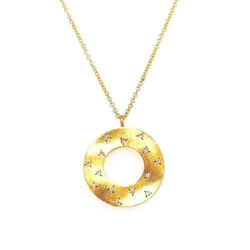 14K Gold & Diamond Necklace - M6673-Marika-Renee Taylor Gallery