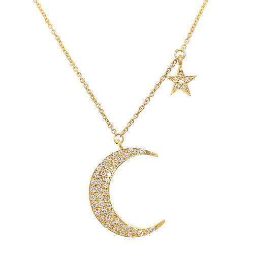 14K Gold & Diamond Necklace - M6909-Marika-Renee Taylor Gallery