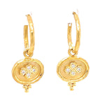 Marika 14k Gold & Diamond Earrings - M7770-Marika-Renee Taylor Gallery