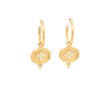 14K Gold & Diamond Earrings - M7770