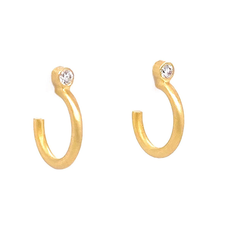 14K Gold & Diamond Earrings - M7781-Marika-Renee Taylor Gallery