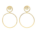 Marika 14k Gold & Diamond Earrings - M7762-Marika-Renee Taylor Gallery