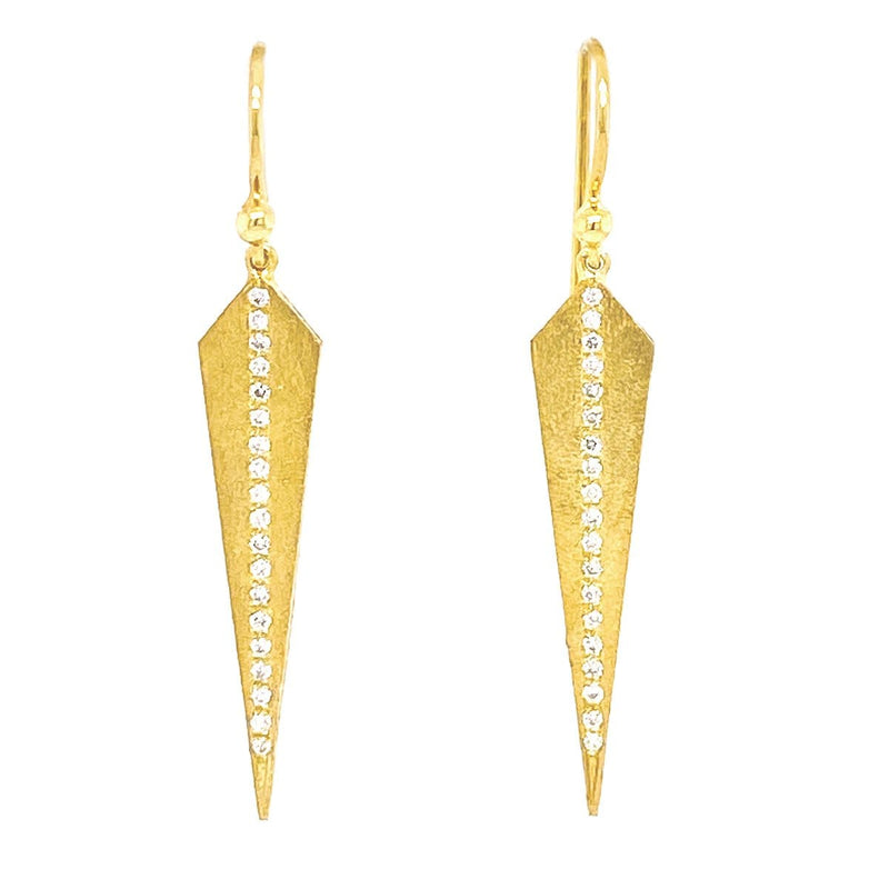 Marika 14k Gold & Diamond Earrings - M7682-Marika-Renee Taylor Gallery