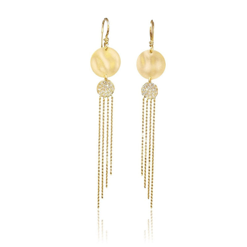Marika 14k Gold & Diamond Earrings - M7455-Marika-Renee Taylor Gallery