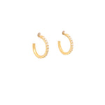Marika 14k Gold & Diamond Earrings - M7779