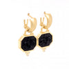 14K Gold & Diamond Earrings - M7918