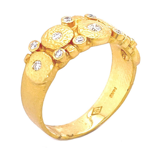 Marika 14k Gold & Diamond Ring - M7184-Marika-Renee Taylor Gallery