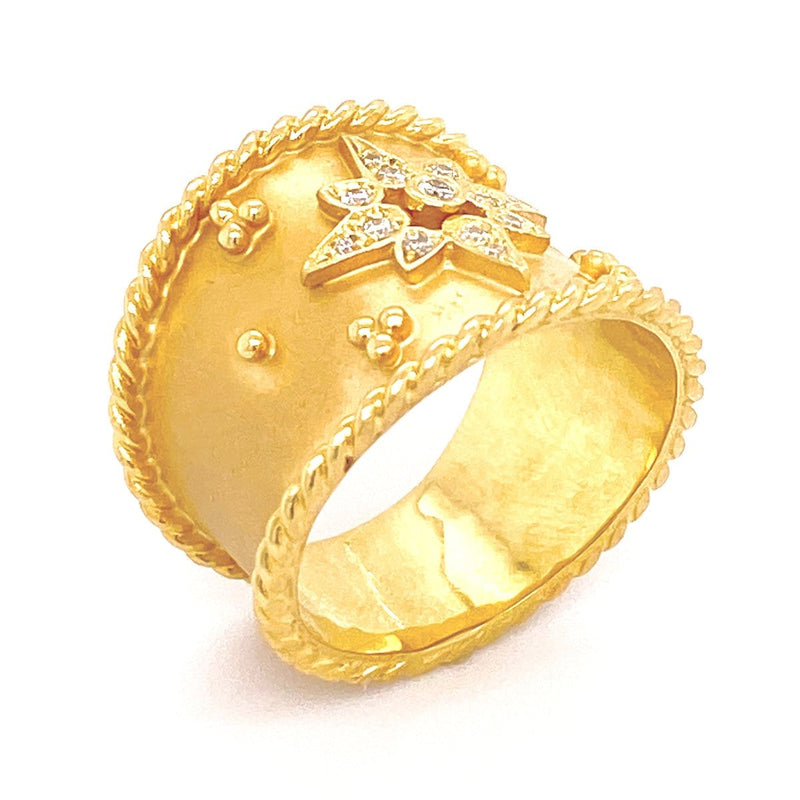 Marika 14k Gold & Diamond Ring - M6170-Marika-Renee Taylor Gallery