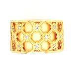 Marika 14k Gold & Diamond Ring - M889-Marika-Renee Taylor Gallery