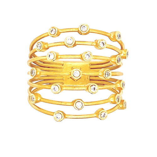 Marika 14k Gold & Diamond Ring - M7384-Marika-Renee Taylor Gallery