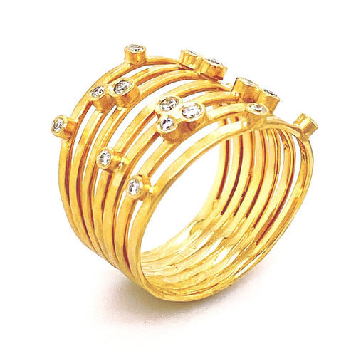 Marika 14k Gold & Diamond Ring - M7863-Marika-Renee Taylor Gallery