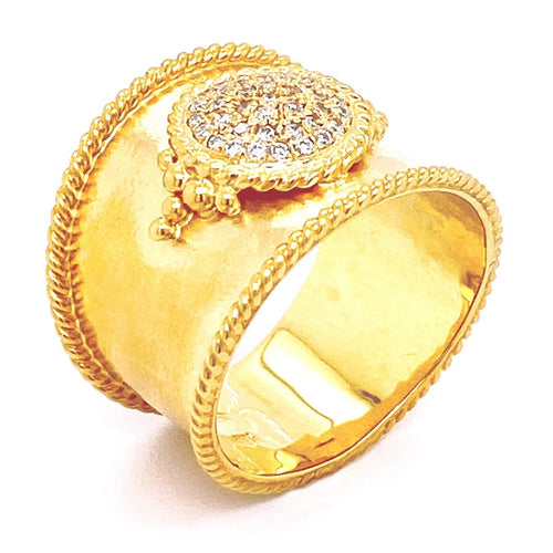 Marika 14k Gold & Diamond Ring - M7866-Marika-Renee Taylor Gallery