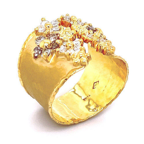 Marika 14k Gold & Diamond Ring - M2676-Marika-Renee Taylor Gallery