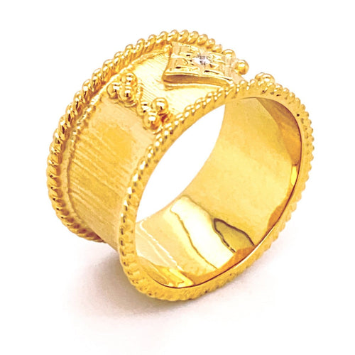 14K Gold & Diamond Ring - M6441-Marika-Renee Taylor Gallery
