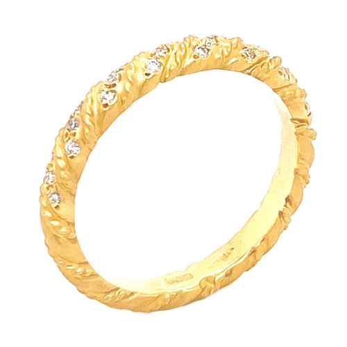 14K Gold & Diamond Ring - M6416-Marika-Renee Taylor Gallery