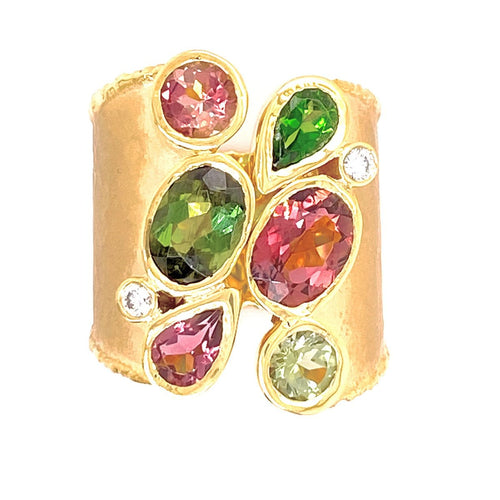 14K Gold & Diamond Ring - M7642-Marika-Renee Taylor Gallery