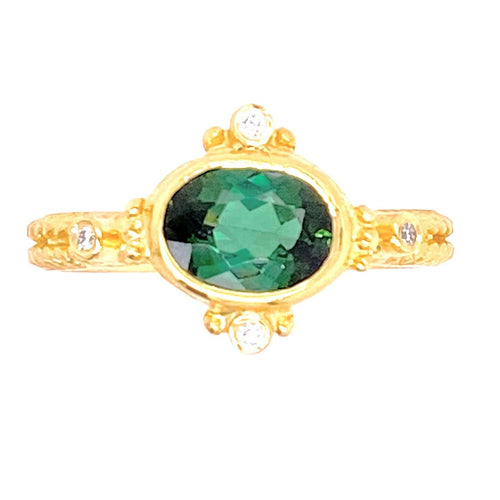 14K Gold & Diamond Ring - M7611-Marika-Renee Taylor Gallery