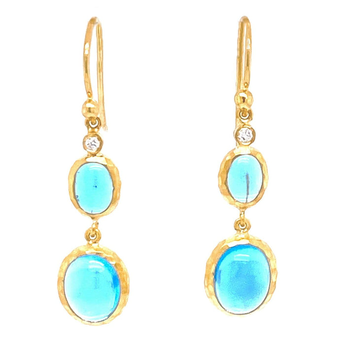 14K Gold & Diamond Earrings - M7970-Marika-Renee Taylor Gallery