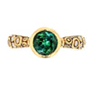 18K Martini Green Tourmaline & Diamond Ring - R-128YY7.3-Alex Sepkus-Renee Taylor Gallery